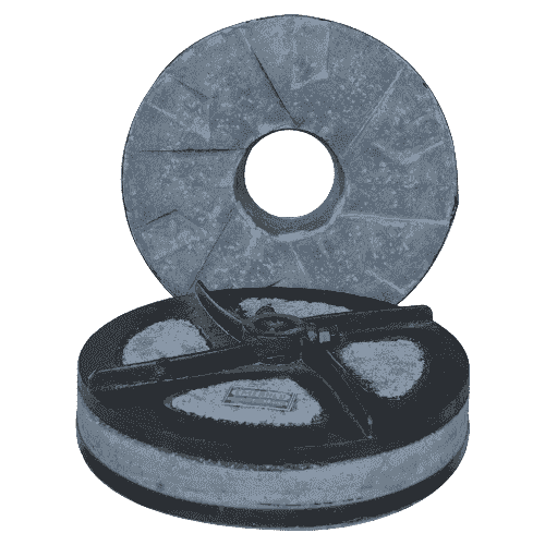 Flour Millstone Vertical Danish